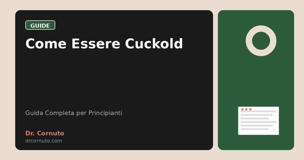 Come Essere Cuckold