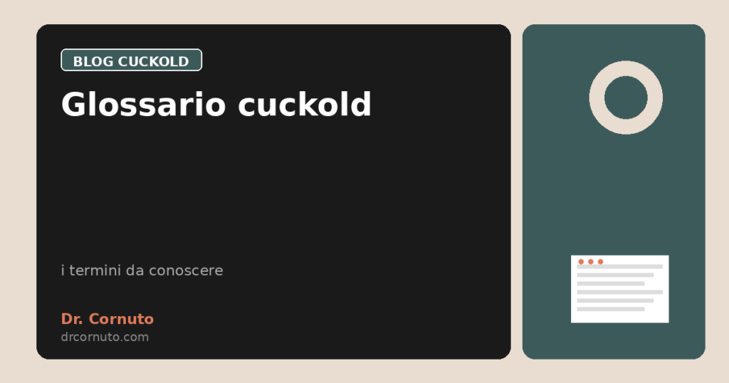 Glossario cuckold